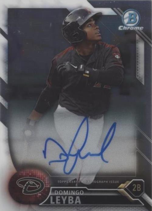2016 Bowman Chrome - Domingo Leyba #CPA-DL
