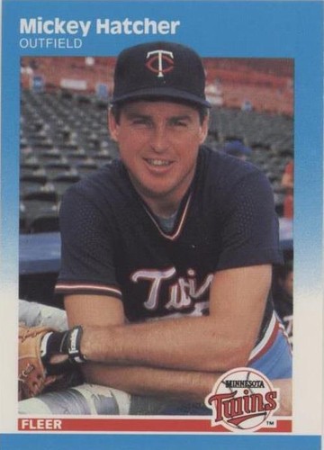 1987 Fleer - Mickey Hatcher #542
