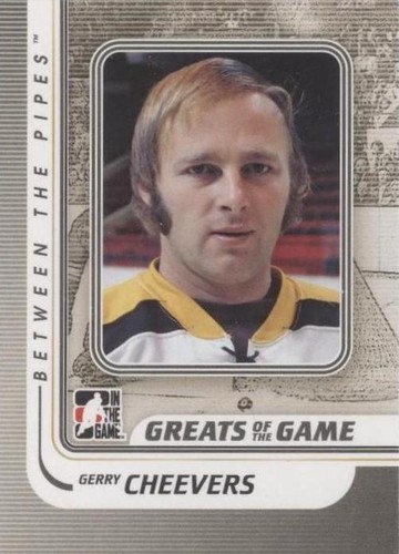 2010-11 In the Game Between the Pipes - Gerry Cheevers #161