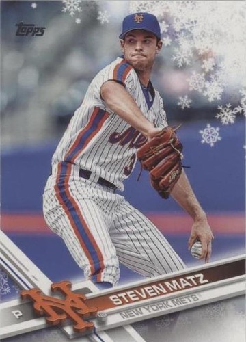 2017 Topps Holiday - Steven Matz #HMW138