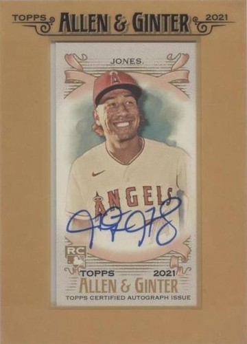 2021 Topps Allen & Ginter's - Jahmai Jones #FMA-JJ