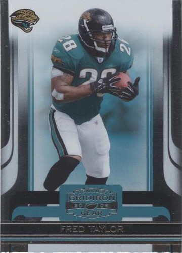 2006 Donruss Gridiron Gear Fred Taylor #49