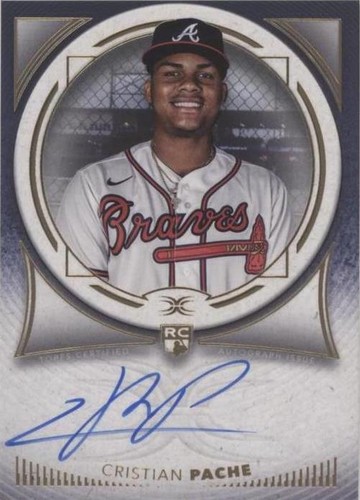2021 Topps Definitive Collection - Cristian Pache #DRA-CP1
