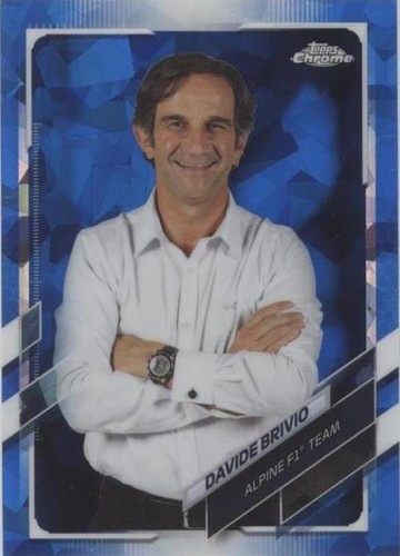 2021 Topps Chrome Sapphire Edition Formula 1 - Davide Brivio #82