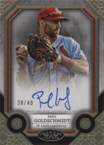 2024 Topps Tier One - Paul Goldschmidt #T1A-PG