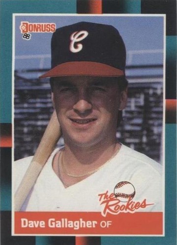 1988 Donruss The Rookies - Dave Gallagher #7