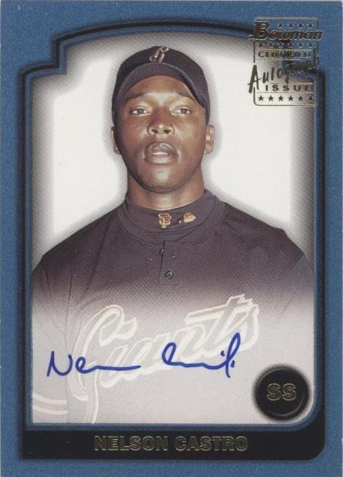 2003 Bowman - Nelson Castro #SOF-NC