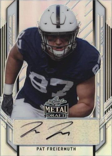 2021 Leaf Metal Draft Pat Freiermuth #PA-PF1