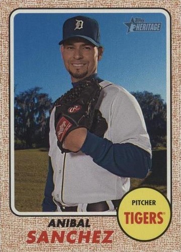 2017 Topps Heritage - Anibal Sanchez #160