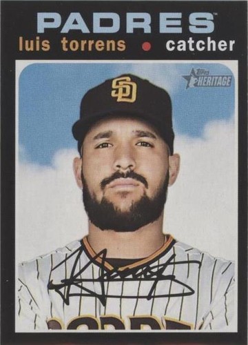 2020 Topps Heritage High Number - Luis Torrens #642
