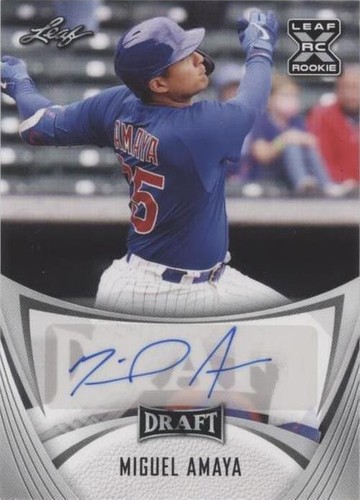 2021 Leaf Draft - Miguel Amaya #BA-MA2