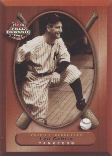 MLB Lou Gehrig  100枚限定 バットカード MLB Lou Gehrig 100枚限定 バットカード LOU GEHRIG, Yankees