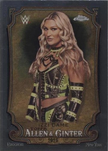 2025 Topps Chrome WWE X-Fractor Izzi Dame #55 | eBay