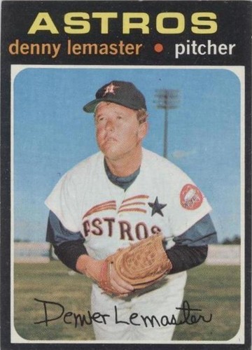 1971 Topps - Denny Lemaster #636