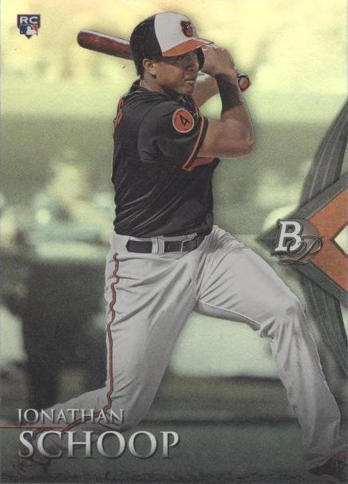 2014 Bowman Platinum - Jonathan Schoop #92