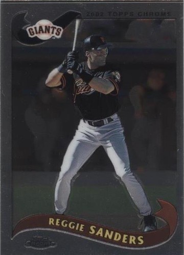 2002 Topps Chrome Traded & Rookies - Reggie Sanders #T29