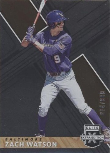 2019 Panini Elite Extra Edition - Zach Watson #79