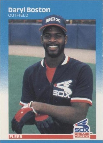 1987 Fleer - Daryl Boston #487