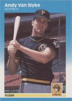 1987 Fleer Update - Andy Van Slyke #U-121