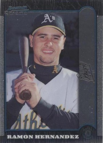 1999 Bowman Chrome - Ramon Hernandez #161