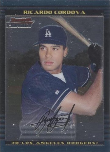 2002 Bowman Chrome - Ricardo Cordova #208