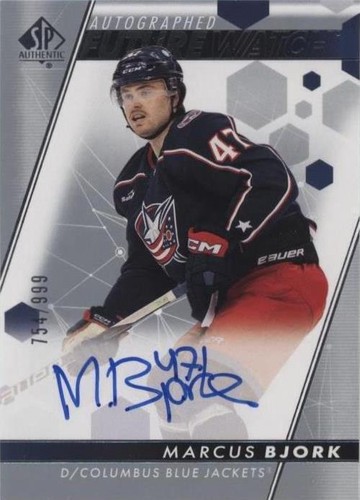 2022-23 SP Authentic - Marcus Bjork #173