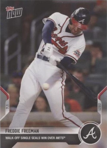2021 Topps Now - Freddie Freeman #441