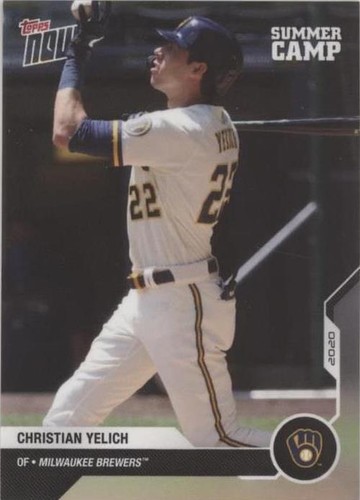 2020 Topps Now Road to Opening Day - Christian Yelich #OD-476