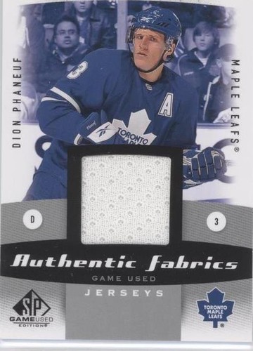 2010-11 SP Game Used Edition - Dion Phaneuf #AF-DP