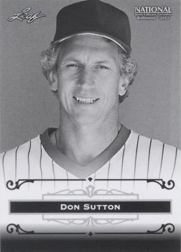 2012 Leaf National Convention - Don Sutton #DS1
