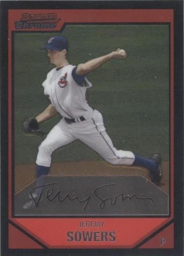 2007 Bowman Chrome - Jeremy Sowers #11