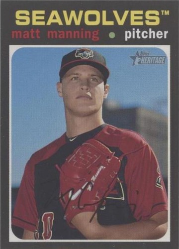 2020 Topps Heritage Minor League Edition - Matt Manning #108