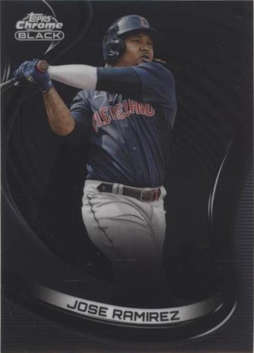 2022 Topps Chrome Black - Jose Ramirez #62