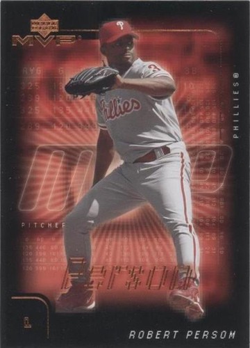 2002 Upper Deck MVP - Robert Person #256