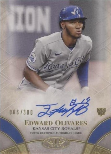 2021 Topps Tier One - Edward Olivares #BOA-EOL