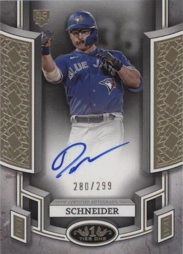 2024 Topps Tier One - Davis Schneider #BOA-DS
