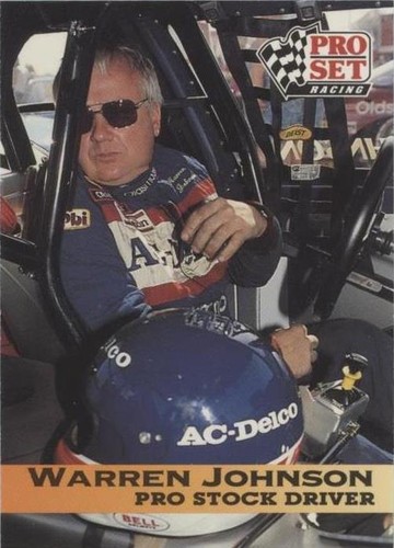 1992 Pro Set NHRA - Warren Johnson #65