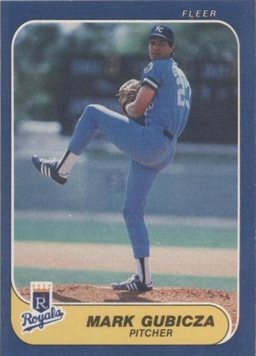 1986 Fleer - Mark Gubicza #8
