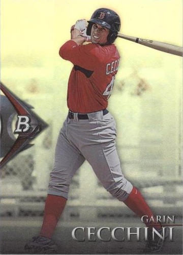 2014 Bowman Platinum - Garin Cecchini #BPP44