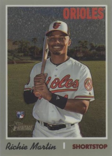 2019 Topps Heritage High Number - Richie Martin #THC-532