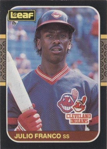 1987 Leaf Canadian - Julio Franco #131
