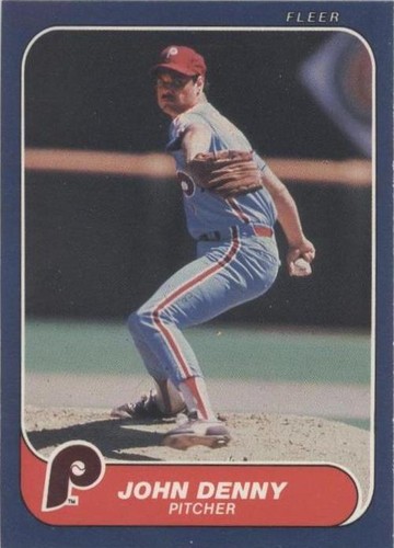 1986 Fleer - John Denny #439