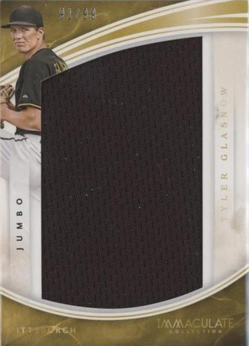 2016 Panini Immaculate Collection - Tyler Glasnow #IJ-TG