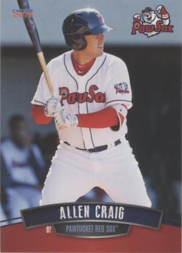 2016 Choice Pawtucket Red Sox - Allen Craig #06