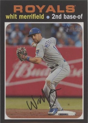 2020 Topps Heritage - Whit Merrifield #118