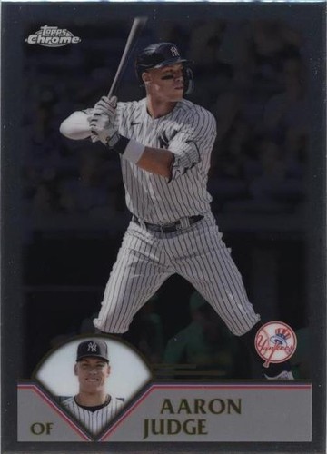 2024 Topps Chrome Lids Mitchell & Ness - Aaron Judge #41