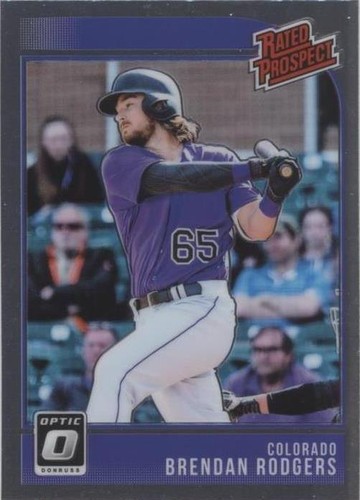 2018 Panini Donruss Optic - Brendan Rodgers #RP6