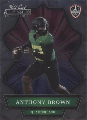2021 Wild Card Alumination NIL Collegiate Edition Anthony Brown #ANBC-3