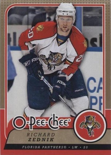 2008-09 O-Pee-Chee - Richard Zednik #106