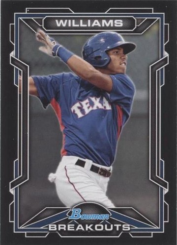 2013 Bowman Draft Picks & Prospects - Nick Williams #BSB-NW